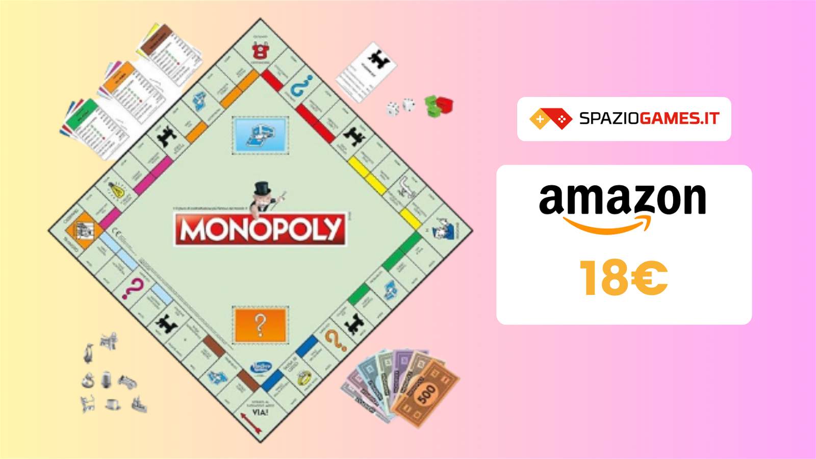 SOLANTO 18€ per il Monopoly: COME RESISTERE!?