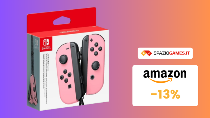 WOW! Splendidi Joy-Con rosa pastello a SOLI 69,98€!