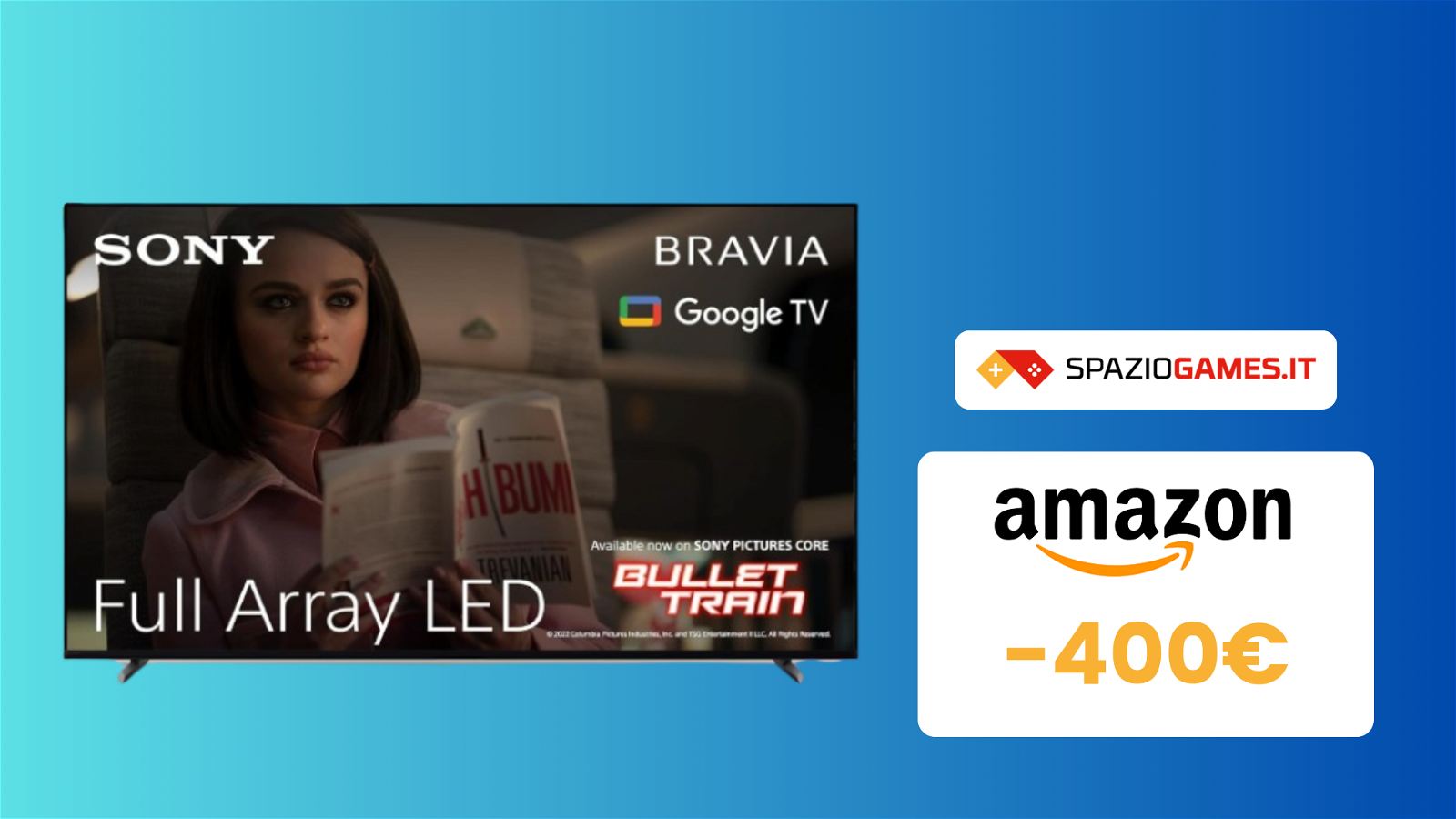 Smart tv Sony BRAVIA XR da 65": perfetta per il gaming e SCONTATA di 400€!