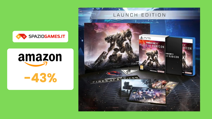 Solo 40€ per Armored Core VI Fires of Rubicon per PS5: -43%!