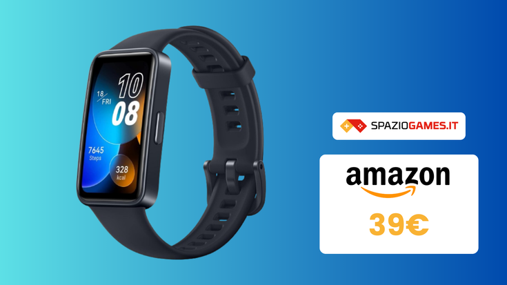 L'ottima Huawei Band 8 oggi costa SOLO 39€!