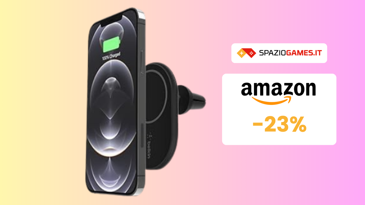 Immagine di Caricatore da auto Belkin BoostCharge per l'iPhone a 23€!
