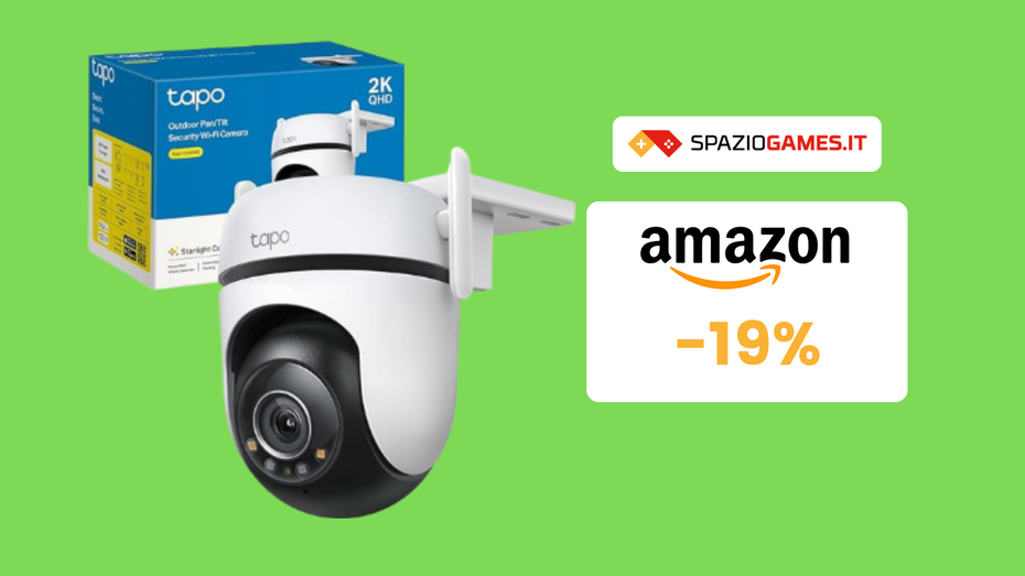 Immagine di STOP ai ladri con questa telecamera wi-fi Tapo a 70€!