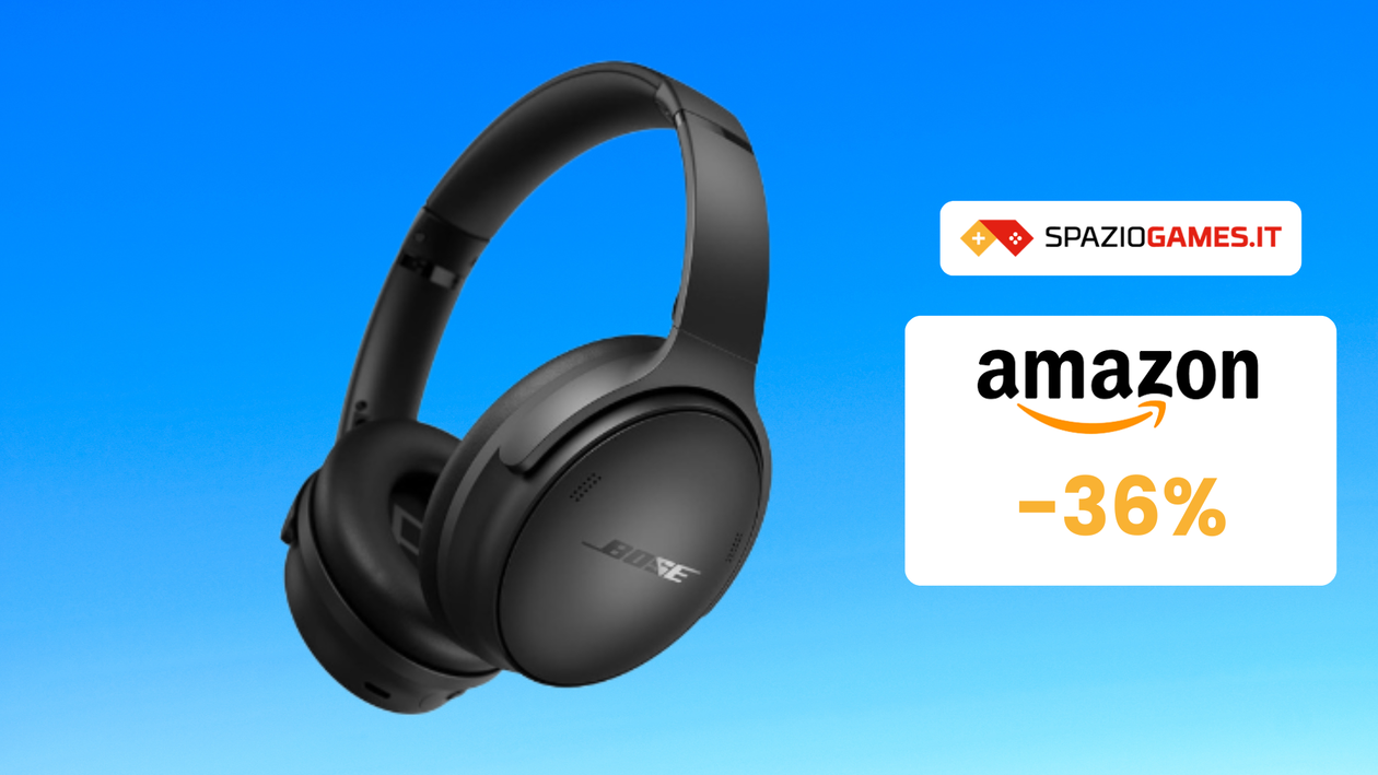 Immagine di Cuffie Bose QuietComfort SC a 230€: un prezzo MAI VISTO!