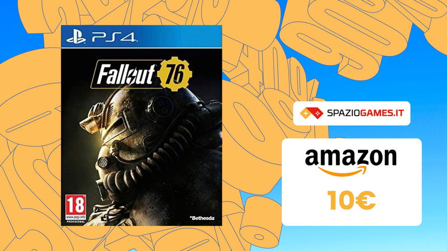 Immagine di SOLI 10€ per Fallout 76! Offerta IMPERDIBILE!