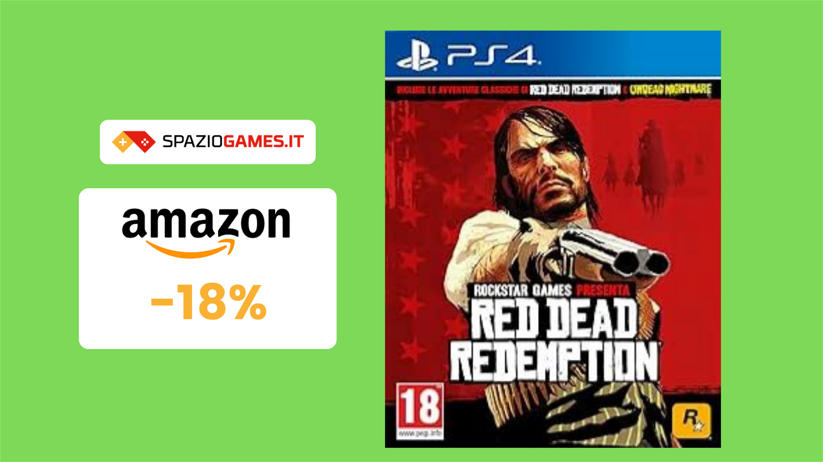 Avventure nel West con Red Dead Redemption per PS4 a 42€!