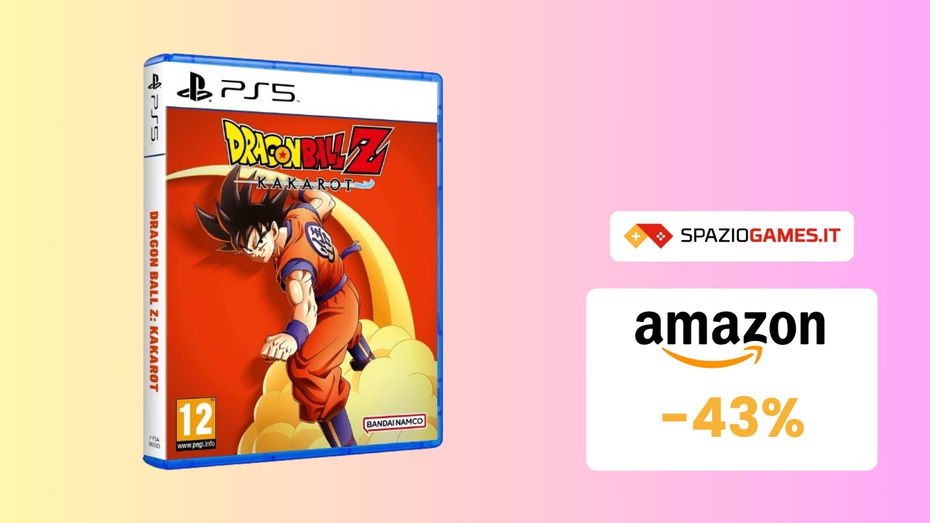 Immagine di Dragon Ball Z: Kakarot a SOLI 17€! 43% di SCONTO!