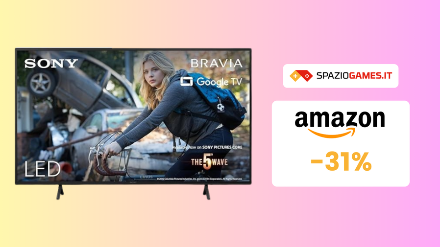 Immagine di Smart TV Sony da 43" in OFFERTA a 479€: sconto del 31%!