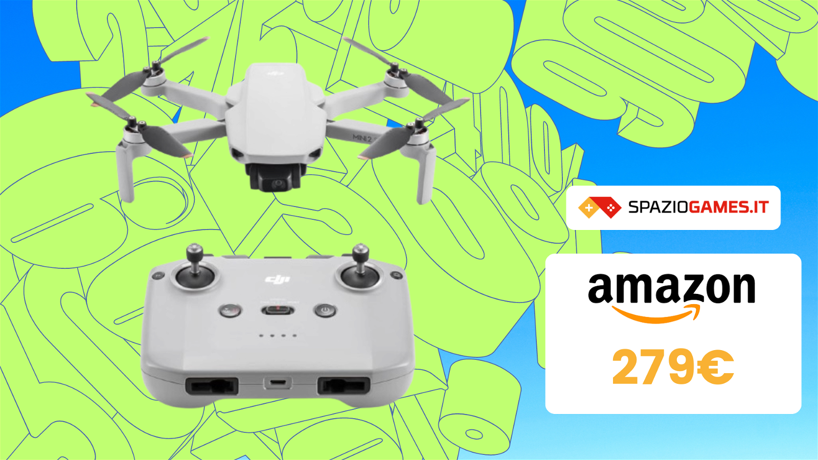 SUPER prezzo per il drone DJI più venduto: costa meno di 280€!