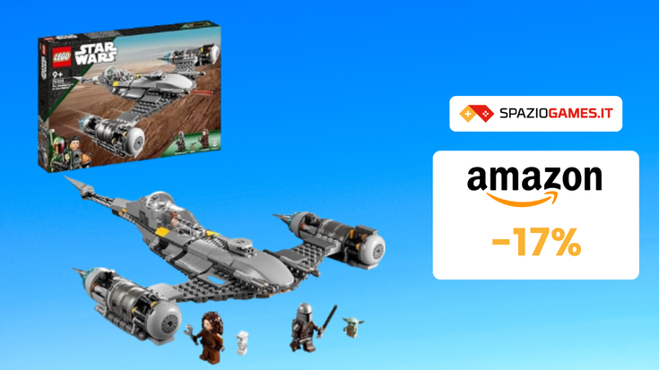 STUPENDO Starfighter N-1 del Mandaloriano LEGO a soli 54€!