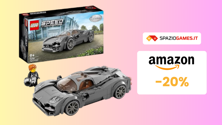 BELLISSIMA Pagani Utopia LEGO a soli 20€: DA COLLEZIONE!