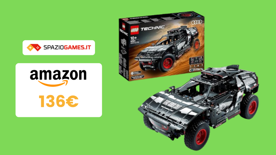 Immagine di Audi RS Q e-tron LEGO a 136€: magnifico modellino telecomandato!