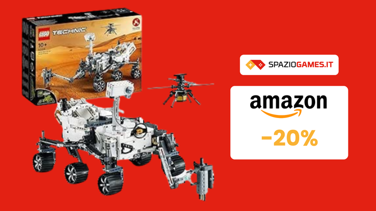 Mars rover Perseverance LEGO a SOLI 76€: e via nello spazio!