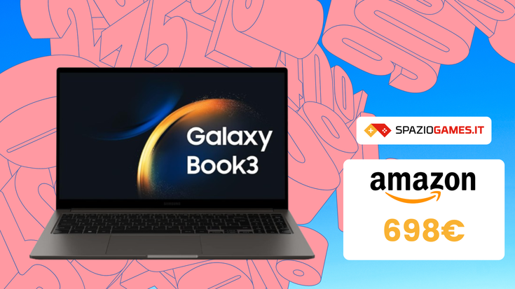 SUPER OFFERTA su Galaxy Book3, oggi a 500€ in meno rispetto a Book4!