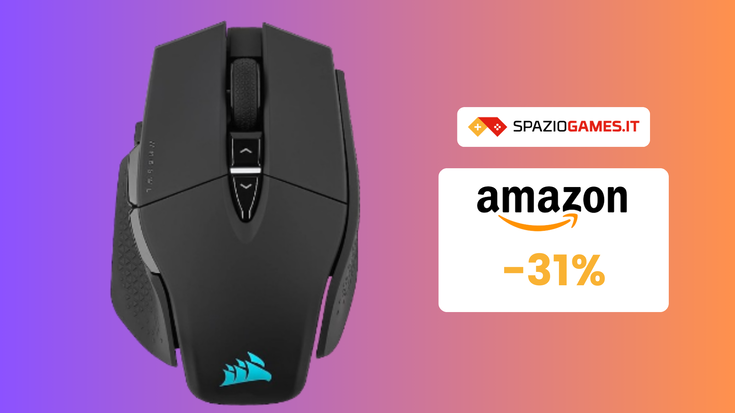 Mouse gaming Corsair M65 RGB Ultra a 90€: veloce e preciso!