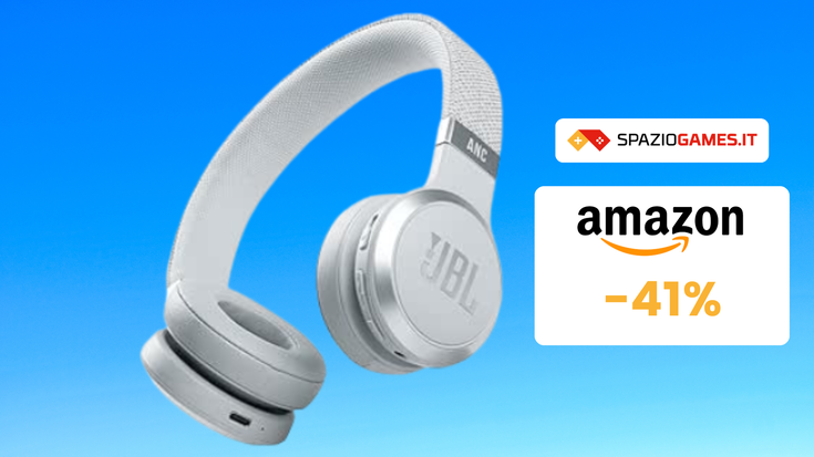 Le cuffie JBL LIVE 460NC oggi costano 77€ invece di 130€: WOW!