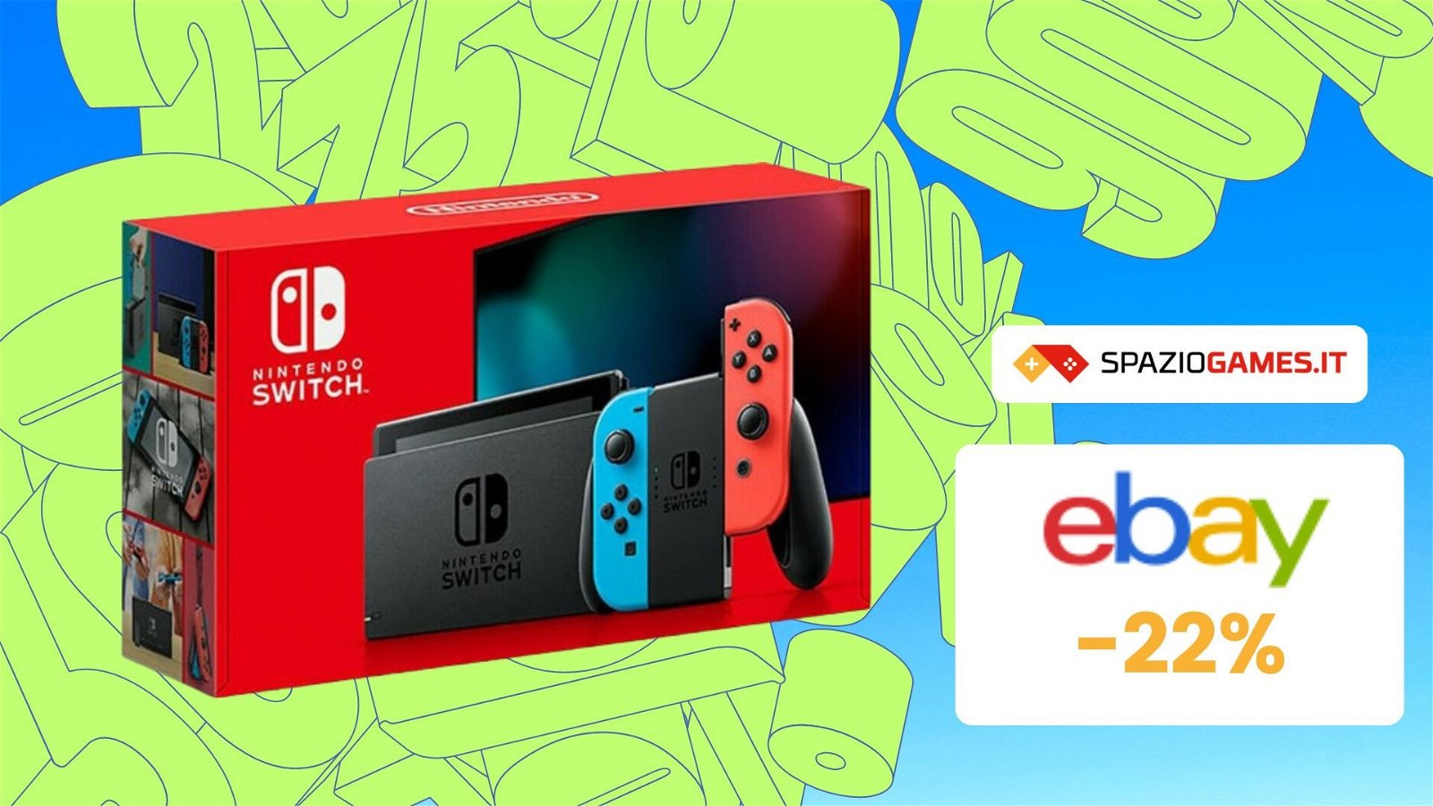 OFFERTA BOMBA: Nintendo Switch a MENO di 259€ su eBay!
