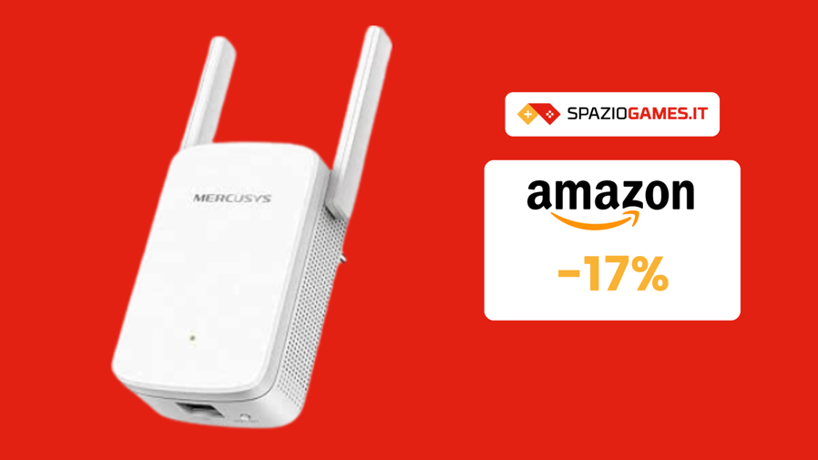 Immagine di Connessione TOP con questo ripetitore Wi-Fi TP-Link a 25€!