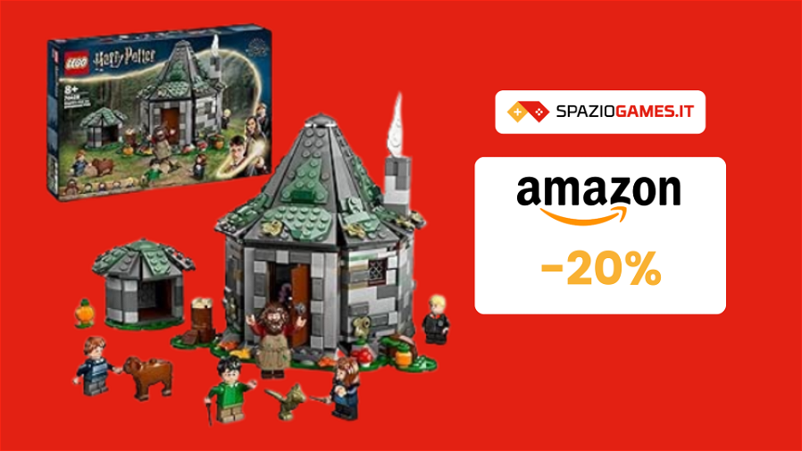 Immagine di La capanna di Hagrid LEGO al prezzo magico di soli 60€!