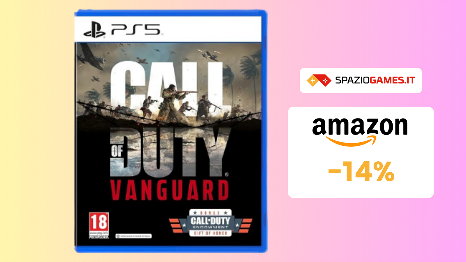 Call Of Duty Vanguard per PS5 a 19€: esclusiva Amazon!