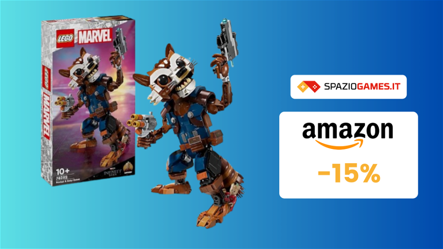 Immagine di Rocket e Baby Groot LEGO a SOLO 51€ per divertenti avventure!