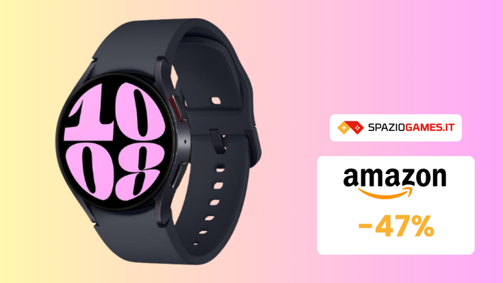 TOP! Galaxy Watch6 in super offerta a meno di 170€ (-47%)