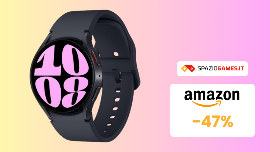 Immagine di TOP! Galaxy Watch6 in super offerta a meno di 170€ (-47%)