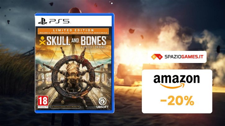 Immagine di Skull & Bones: edizione limitata per PS5 a MENO di 40€! SUPER SCONTO!