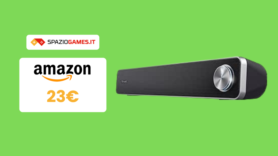 Immagine di OFFERTA a tempo: soundbar Trust Arys per PC a 23€!