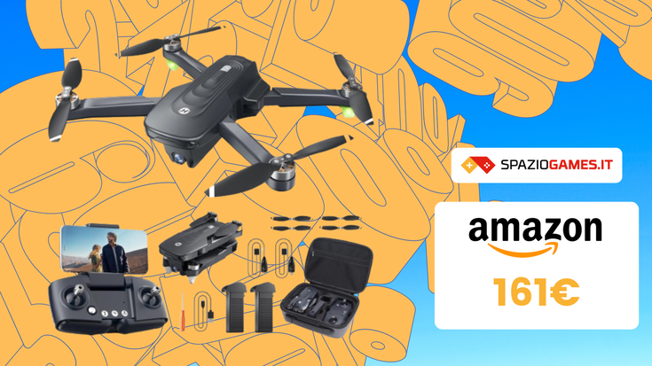 Solo 160€ per questo drone con tanto di modalità VR!