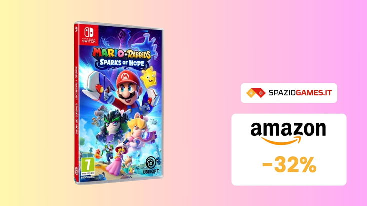 Mario + Rabbids Sparks of Hope a SOLI 17€! 32% di sconto!