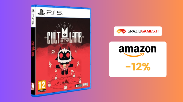 Cult of the Lamb per PS5: costruite un'adorabile setta a 21€!