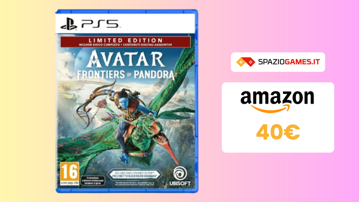 Limited edition di Avatar Frontiers of Pandora a 40€!