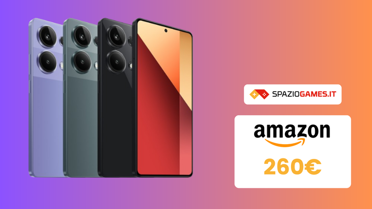 WOW! Redmi Note 13 Pro 12/512GB oggi a soli 260€!