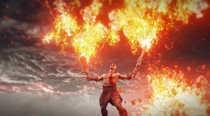 Immagine di Kratos "rivive" in Elden Ring, ed è perfetto