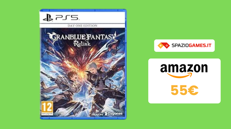 Day One Edition di Granblue Fantasy Relink per PS5 a 55€!