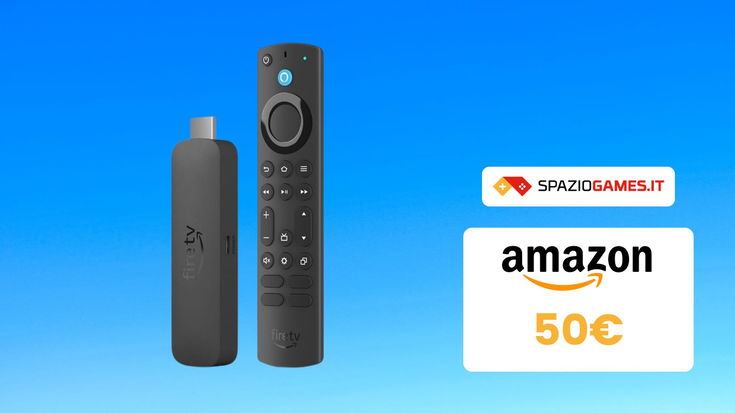 Rendi smart la tua TV con la Fire TV Stick 4K Max! Ora a SOLI 50€!