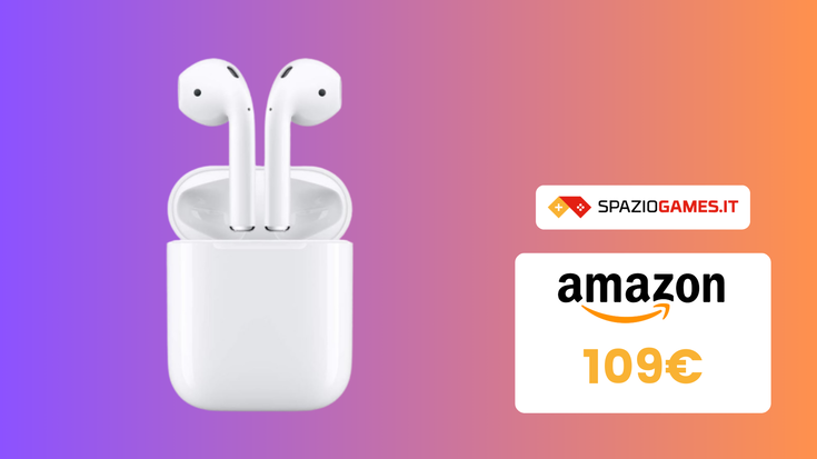 SUPER OFFERTA! AirPods di seconda gen oggi a soli 109€!