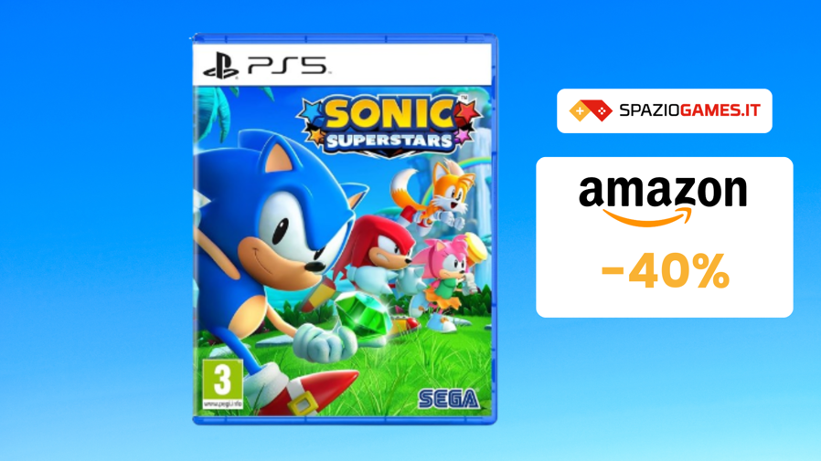 Immagine di Sonic Superstars per PS5: avventure supersoniche a 36€!