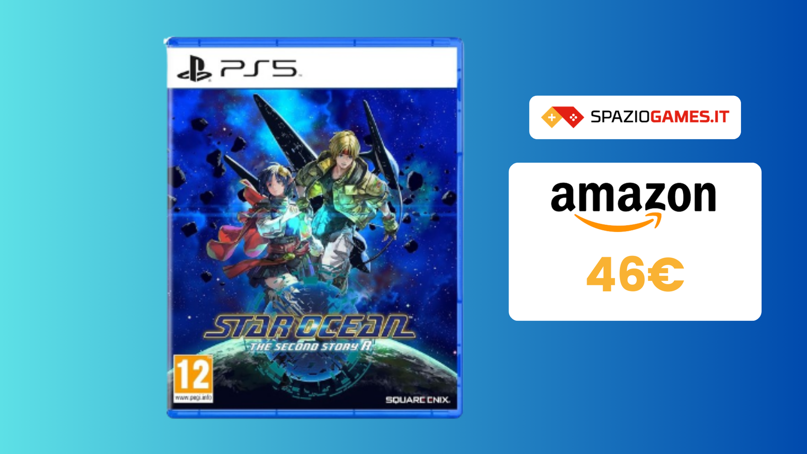Star Ocean The Second Story R a 46€: tra fantasy e fantascienza!