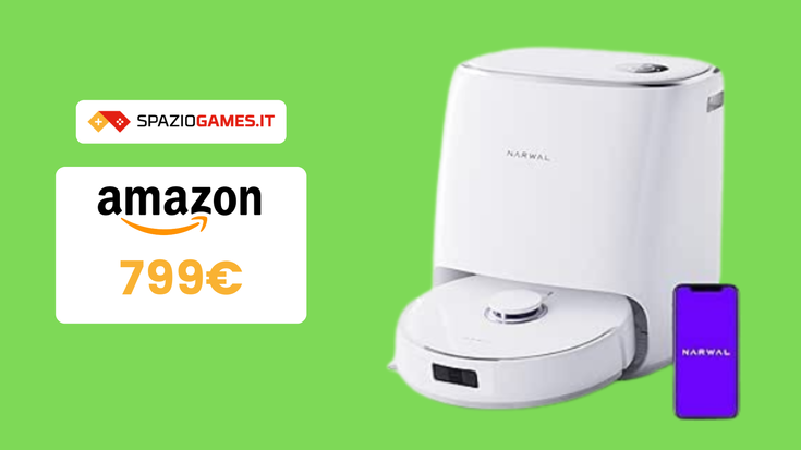 OTTIMO robot aspirapolvere Narwal Freo X Ultra con coupon sconto!