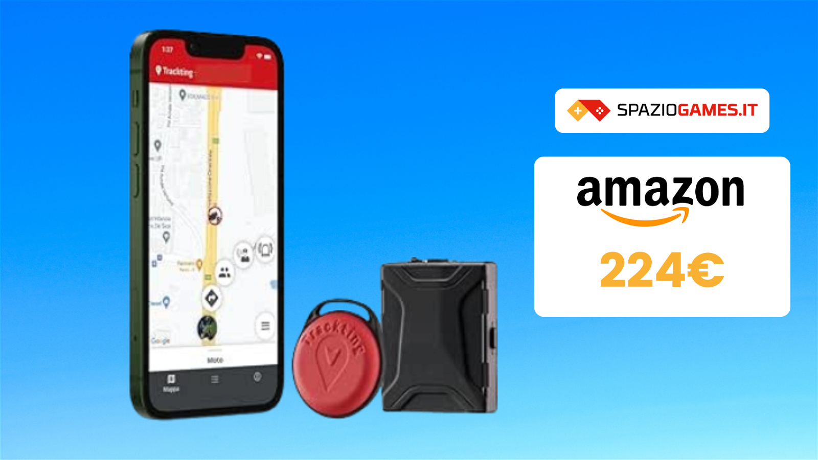 Localizzatore GPS senza abbonamento in OFFERTA a tempo!
