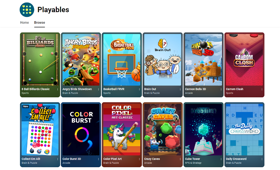 Immagine di Anche YouTube regala giochi: arrivano oltre 75 giochi gratis [Agg.]