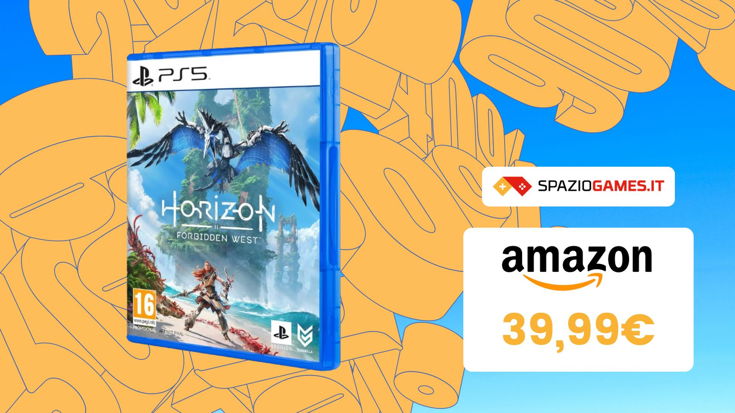 Horizon: Forbidden West per PS5 al suo MINIMO STORICO! Lo paghi MENO di 40€!