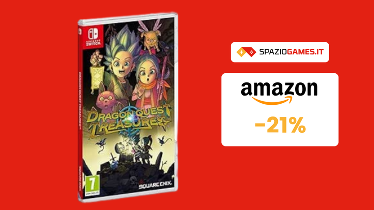 Dragon Quest Treasures a 30€: e via con la caccia al tesoro!