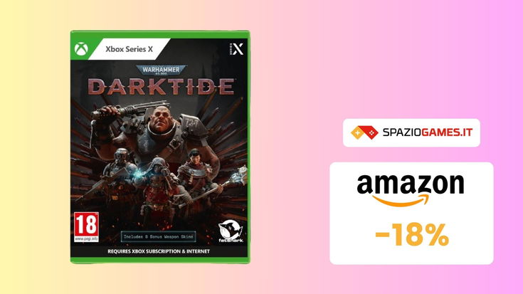 Warhammer 40.000 Darktide al prezzo PIU' BASSO di sempre! SOLI 33€!