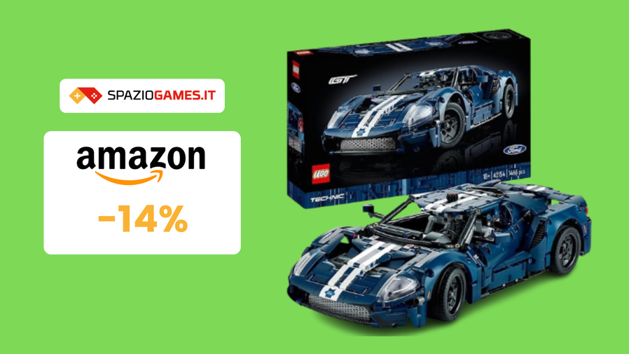 Immagine di SPLENDIDA Ford GT 2022 LEGO a 103€: da collezione!