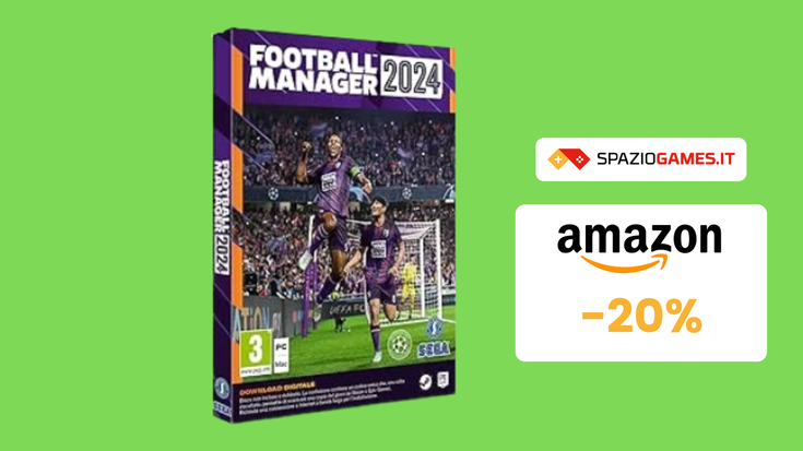 Football Manager 2024 a 42€: per gli appassionati di calcio!