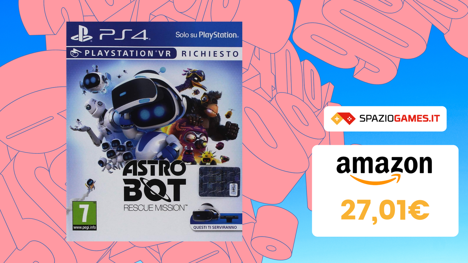 WOW! Astro Bot Rescue Mission SCONTATO del 34! SpazioGames