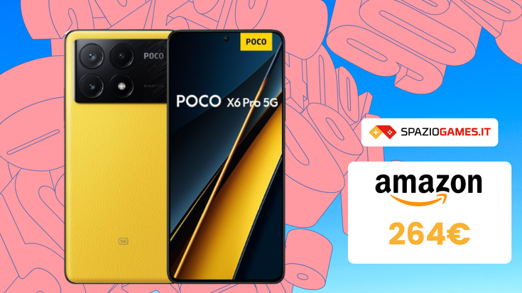 PREZZO TOP! Oggi potete acquistare l'ottimo POCO X6 Pro a soli 264€!